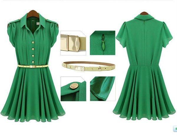 vestido plissado chiffon colete